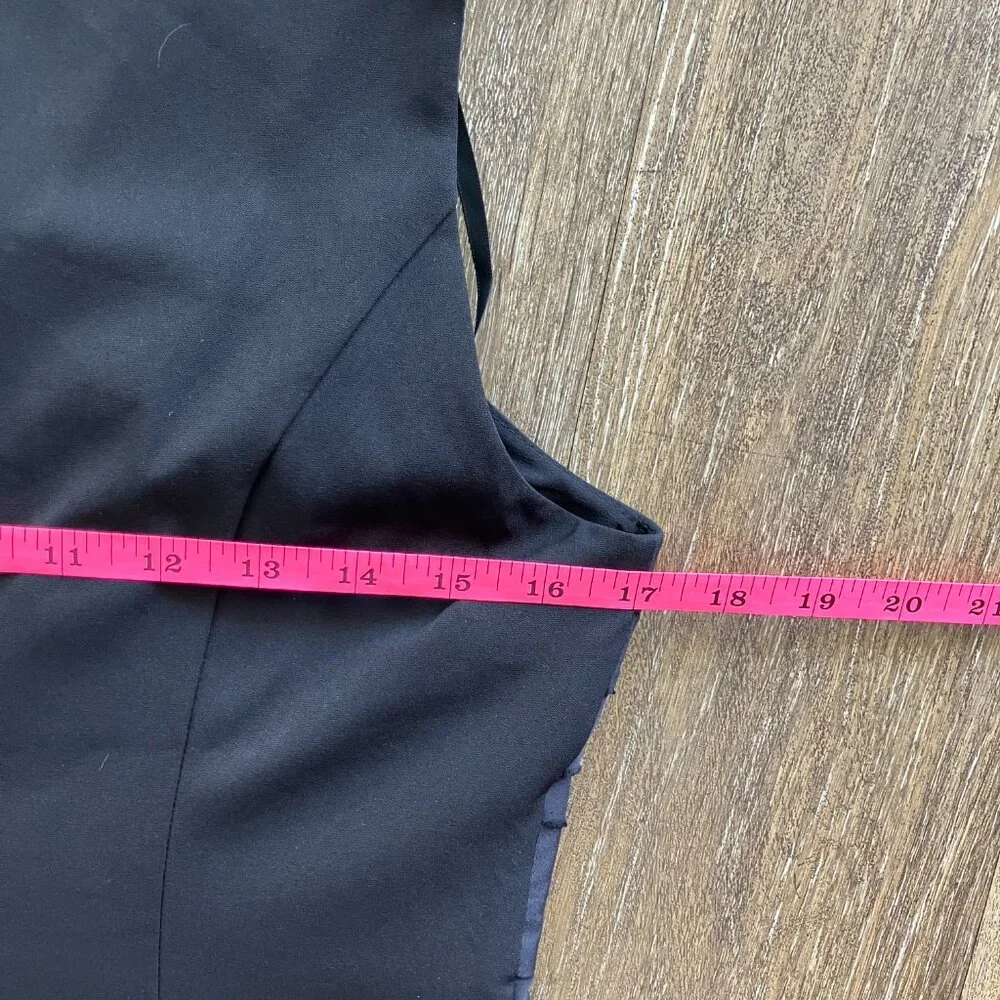 Liz Claiborne Black Layered Size 4 Mini Dress NWT - Picture 6 of 8